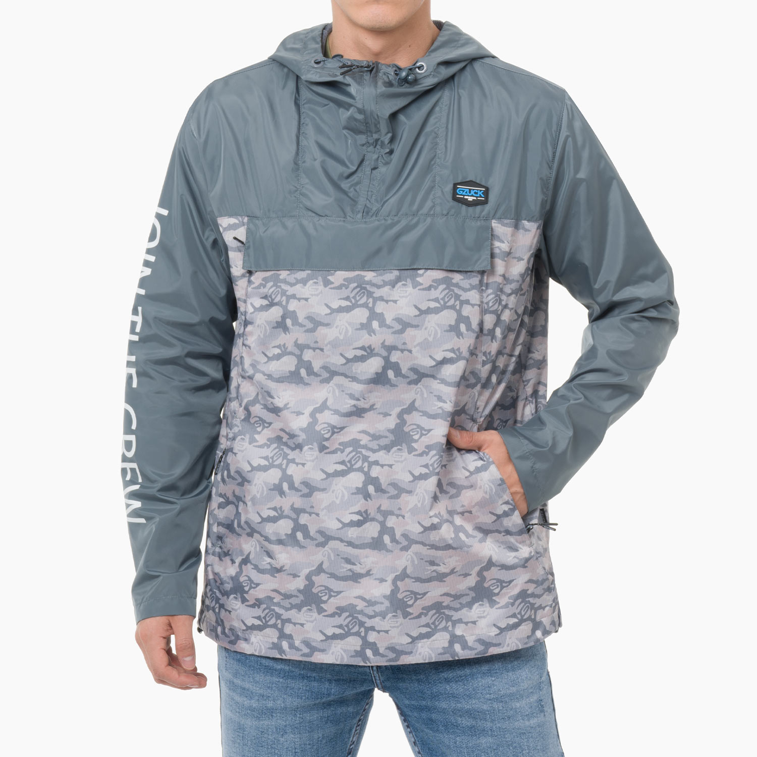 CASACA CORTAVIENTO SINTETICA HOMBRE GZUCK KRONOS - 1