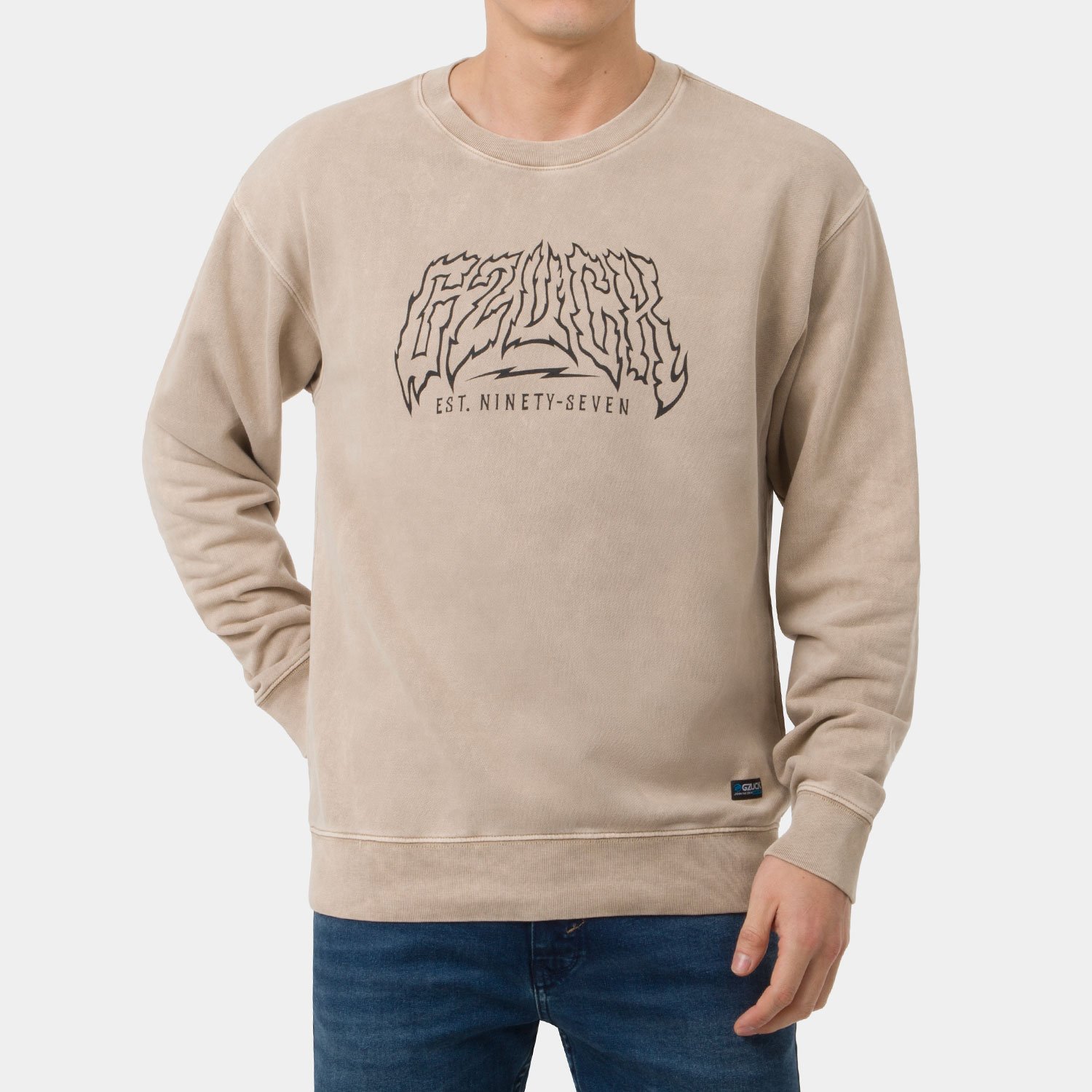 POLERA FRENCH TERRY HOMBRE GZUCK DRIZORT - 1