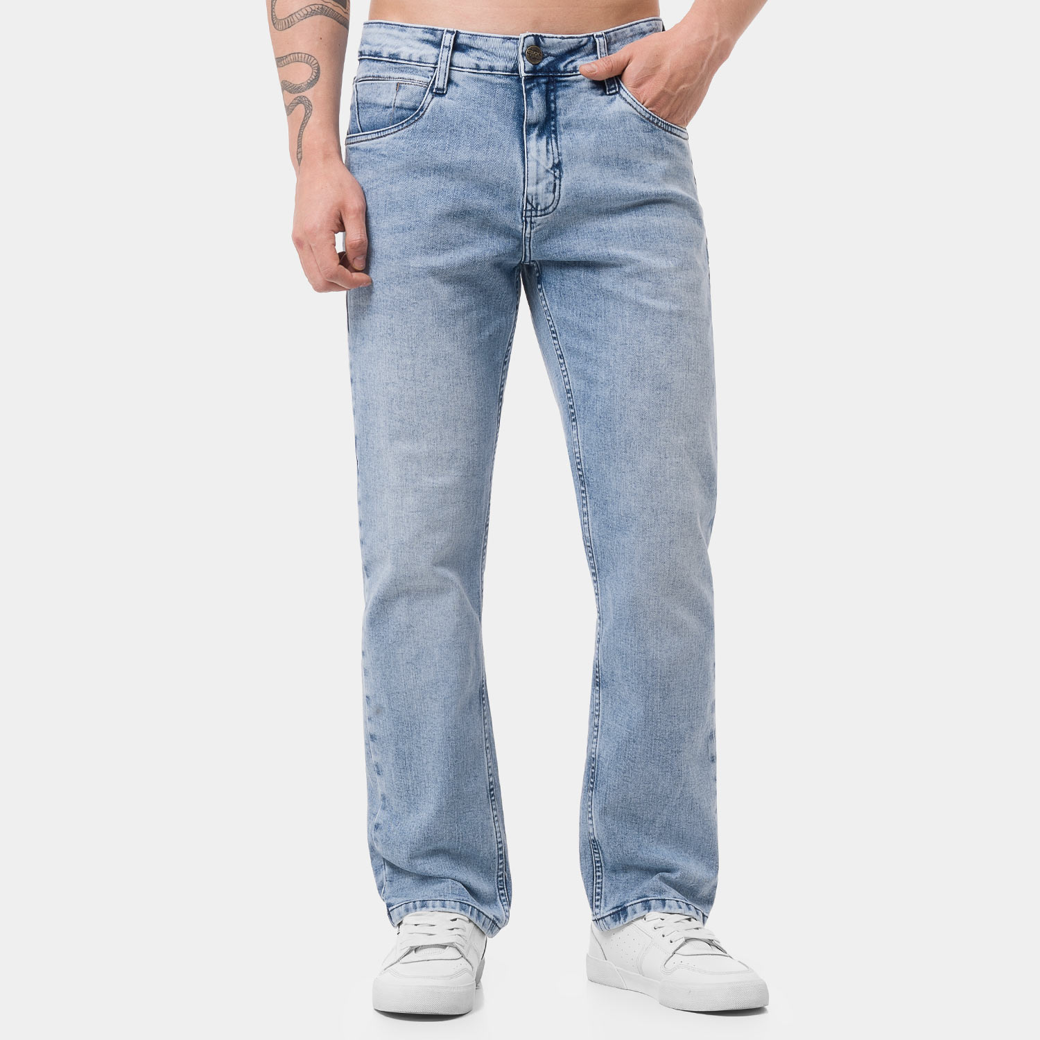 PANTALÓN JEAN DENIM STRETCH HOMBRE GZUCK MARKZU - 1