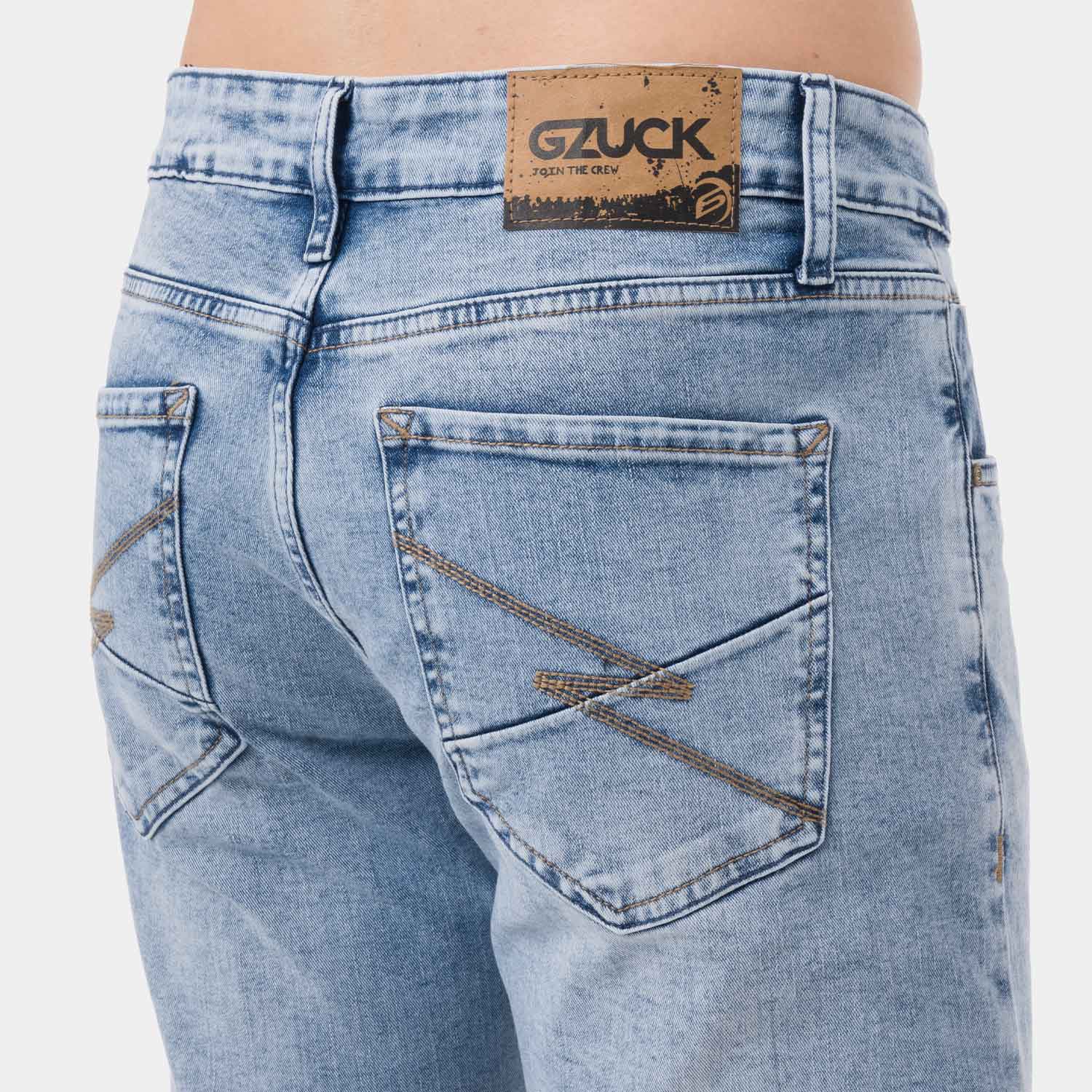 PANTALÓN JEAN DENIM STRETCH HOMBRE GZUCK MARKZU - 3