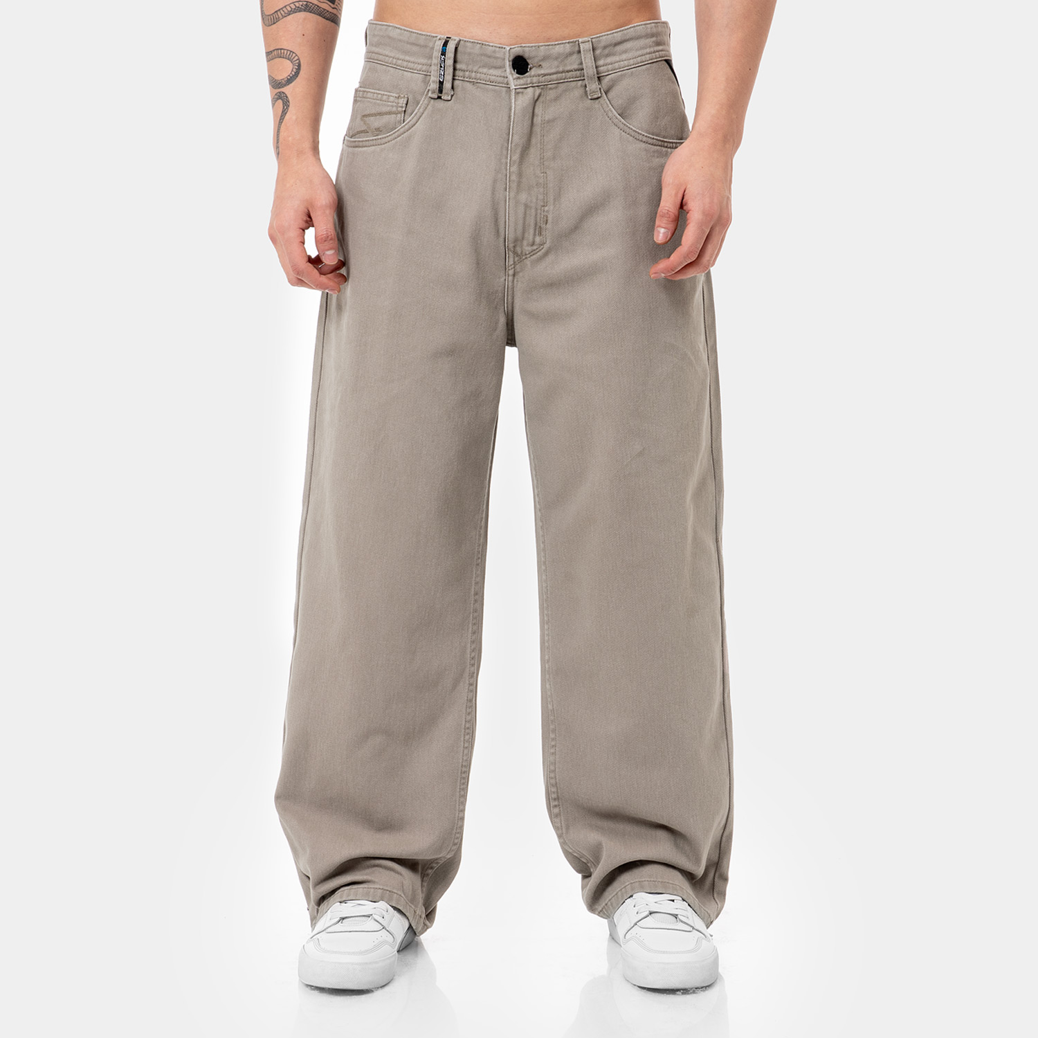 PANTALÓN DRILL HOMBRE GZUCK WOLLER BULL DENIM - 1