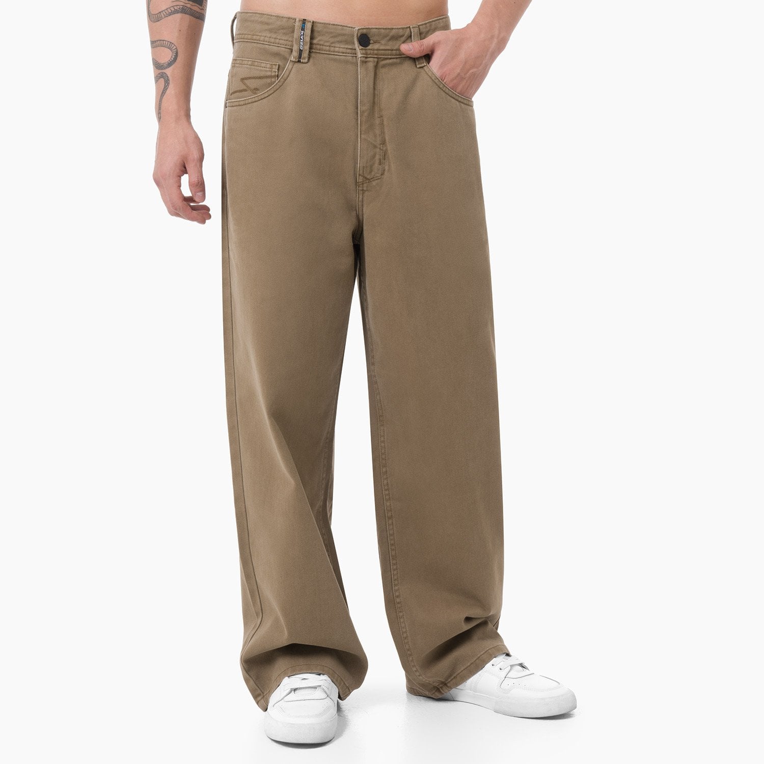 PANTALÓN DRILL HOMBRE GZUCK WOLLER BULL DENIM - 1