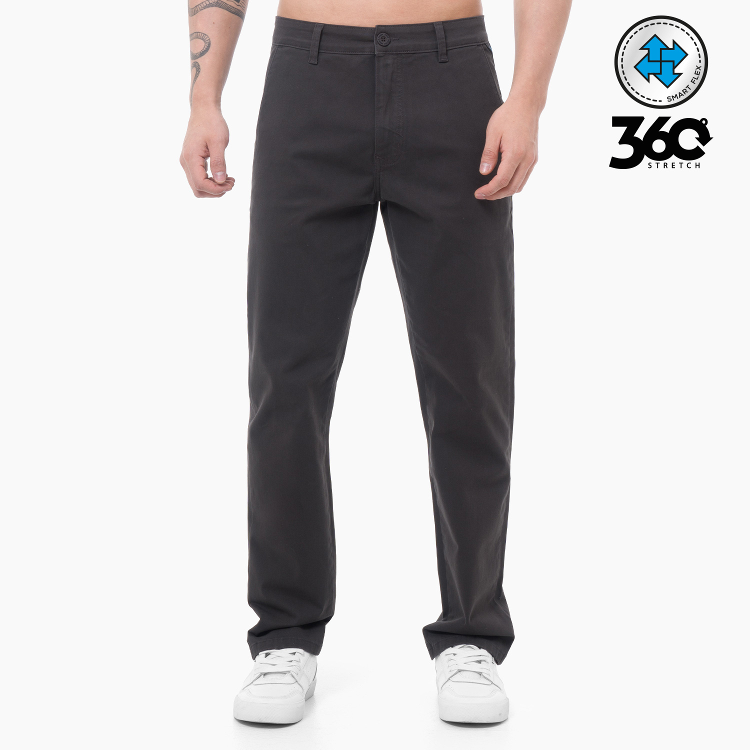 PANTALÓN DRILL STRETCH HOMBRE GZUCK OLCOMX - 1