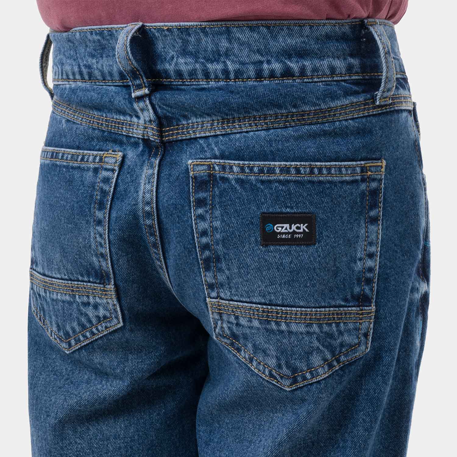 PANTALÓN JEAN DENIM NIÑO GZUCK WOLLER KIDS - 3