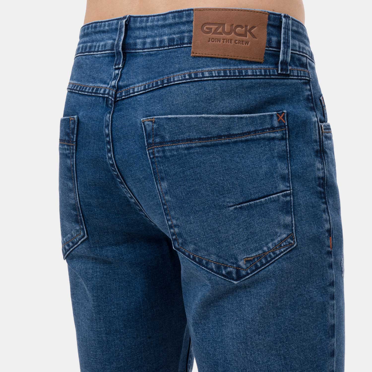 SHORT DENIM STRETCH HOMBRE GZUCK GREEX - 3