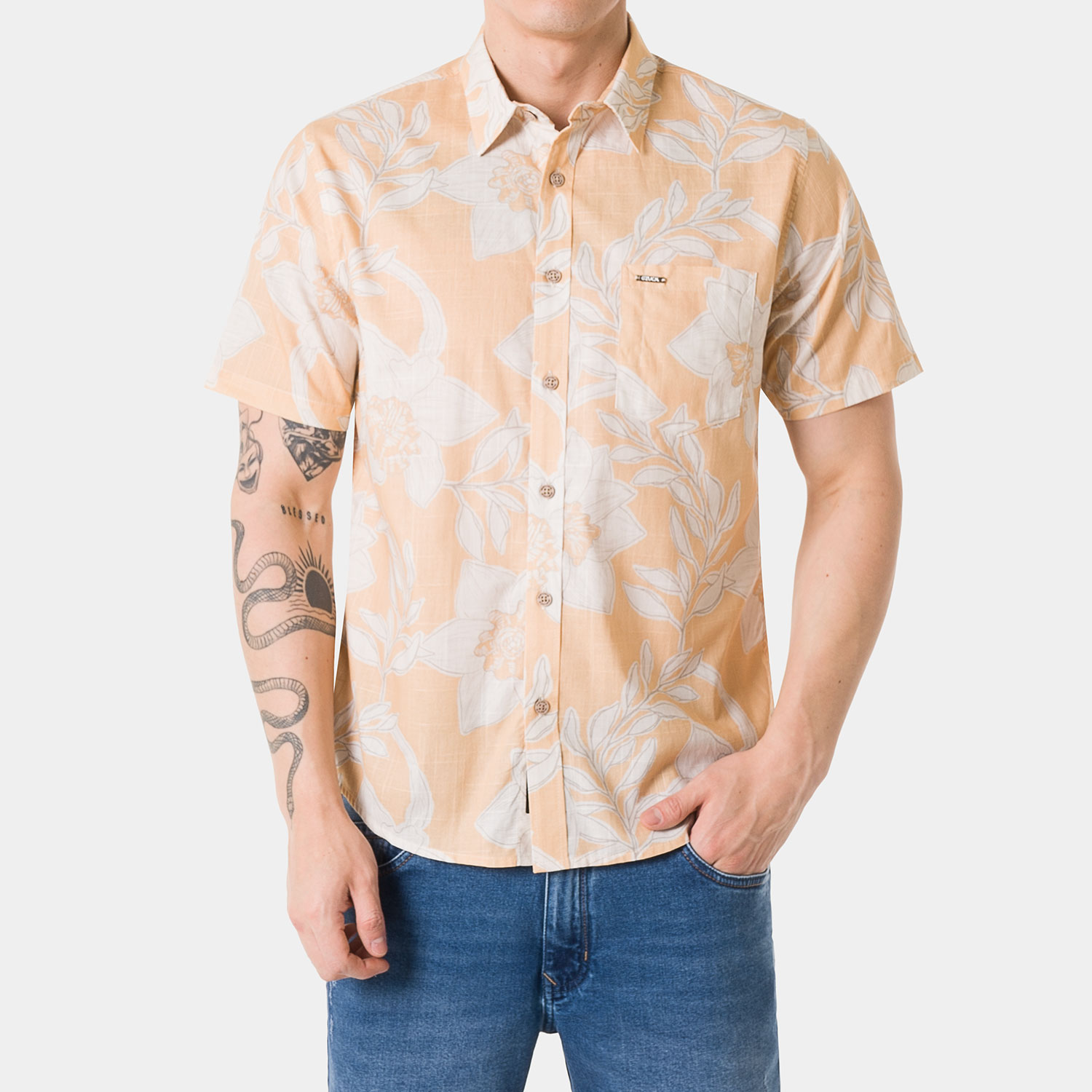 CAMISA POPELINA HOMBRE GZUCK WOLTU - 1