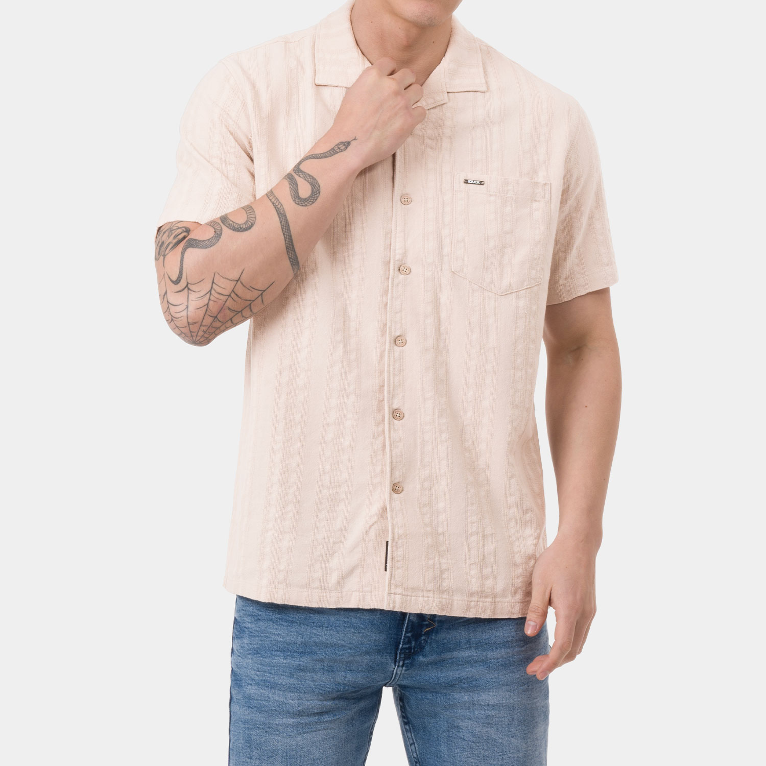 CAMISA POPELINA HOMBRE GZUCK KEDROL - 1