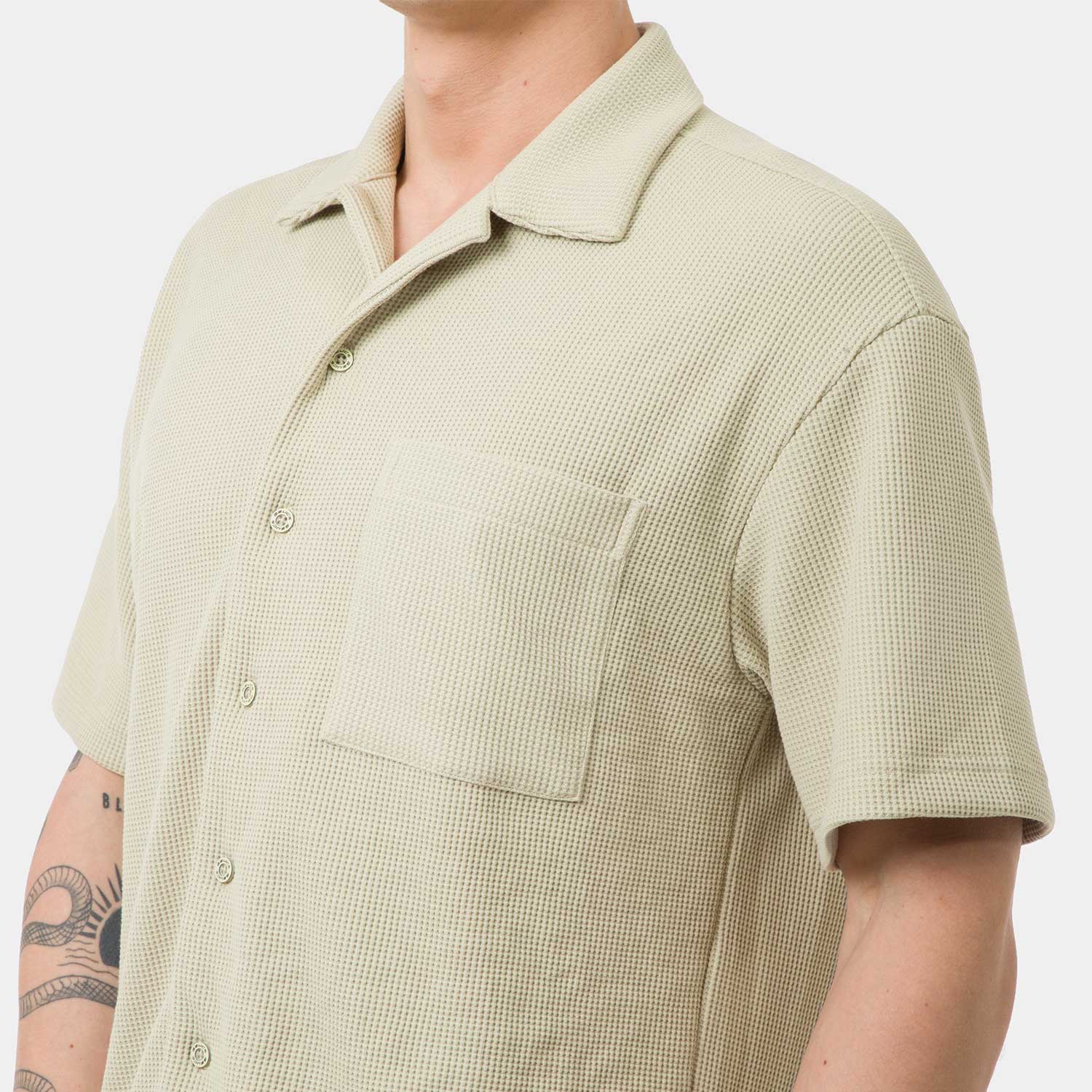CAMISA WAFLE HOMBRE GZUCK KUTZON - 2