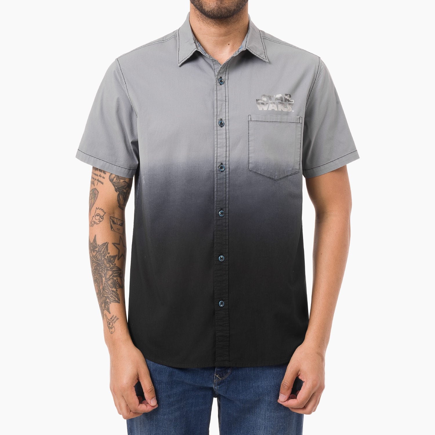 CAMISA POPELINA STRETCH HOMBRE GZUCK DUNIXI-SW - 1