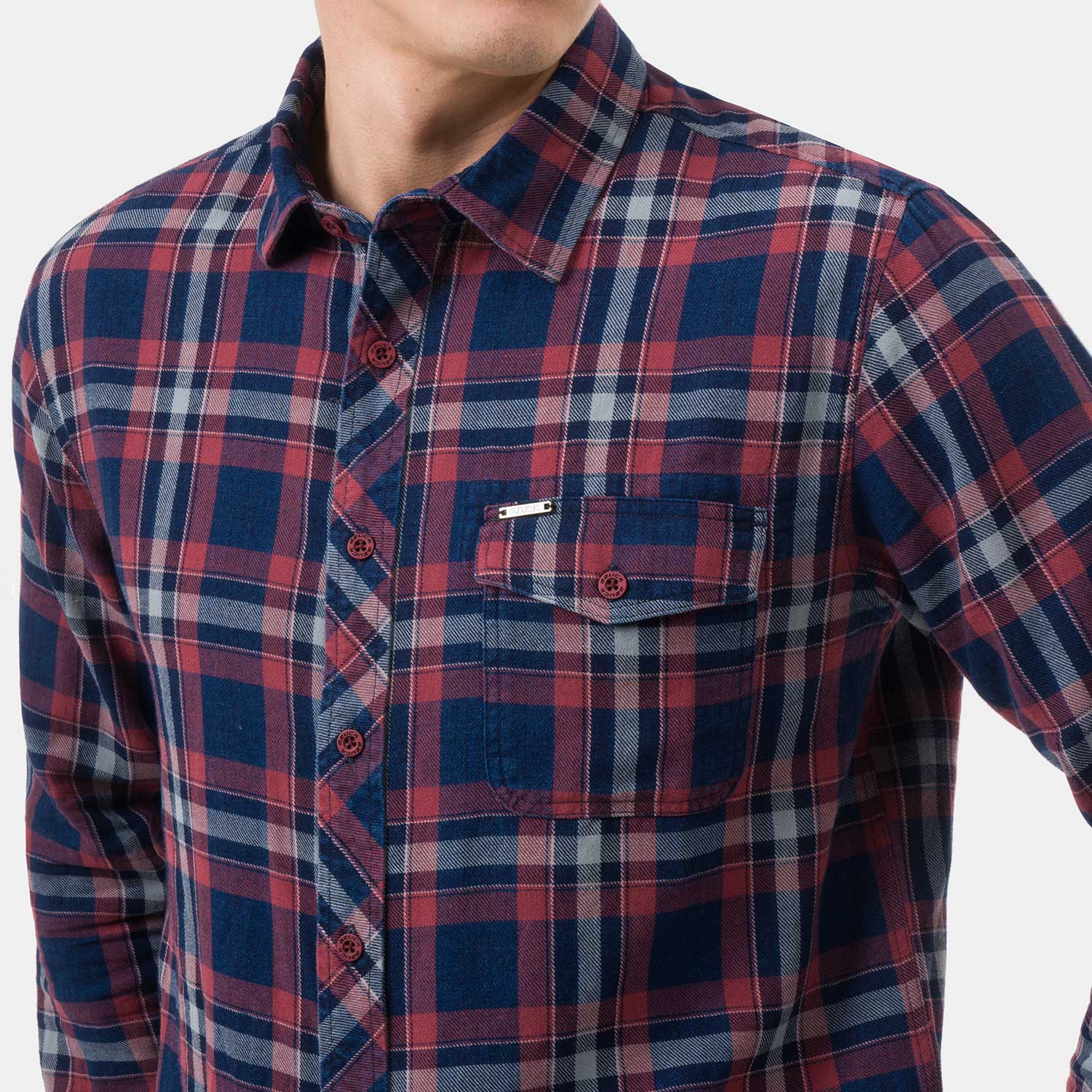 CAMISA CUADROS HOMBRE GZUCK BENKER - 2