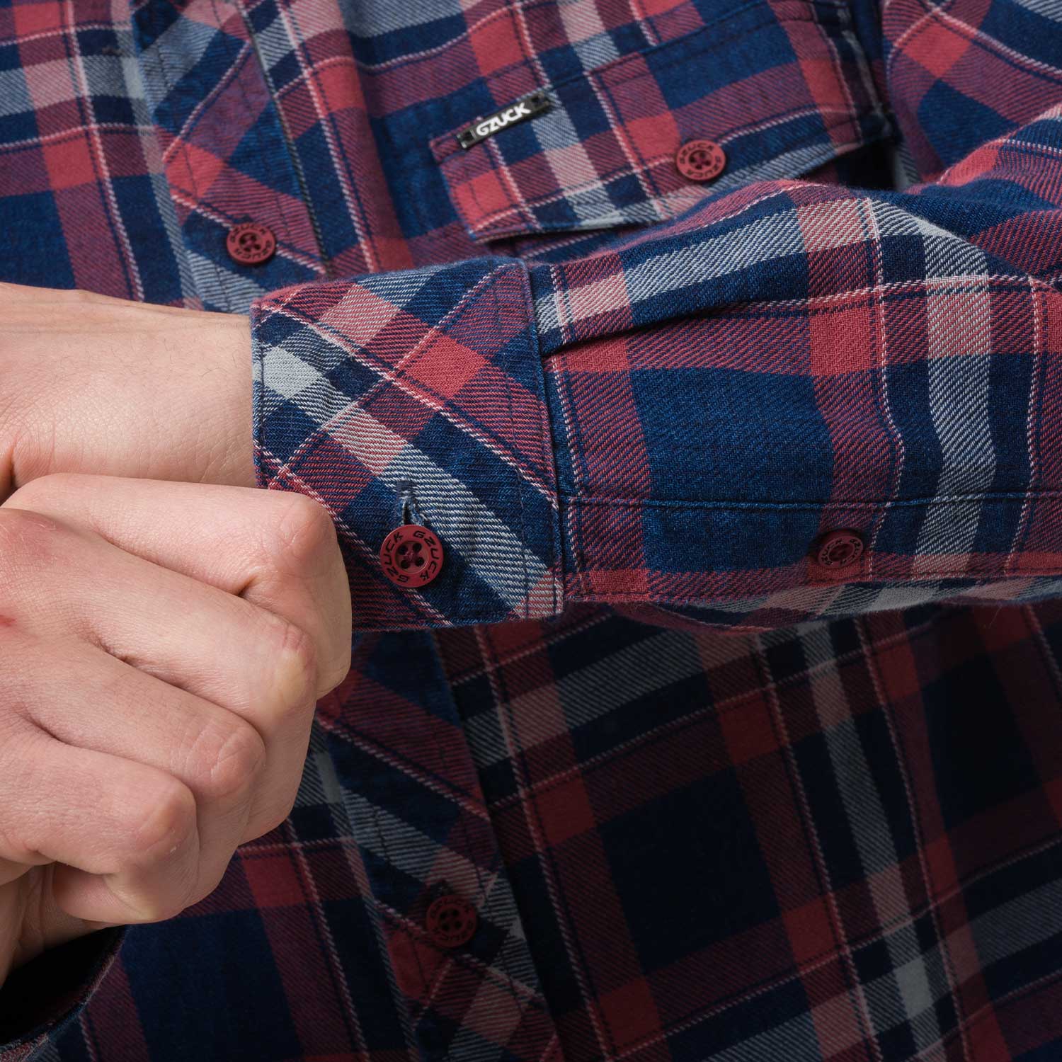 CAMISA CUADROS HOMBRE GZUCK BENKER - 3