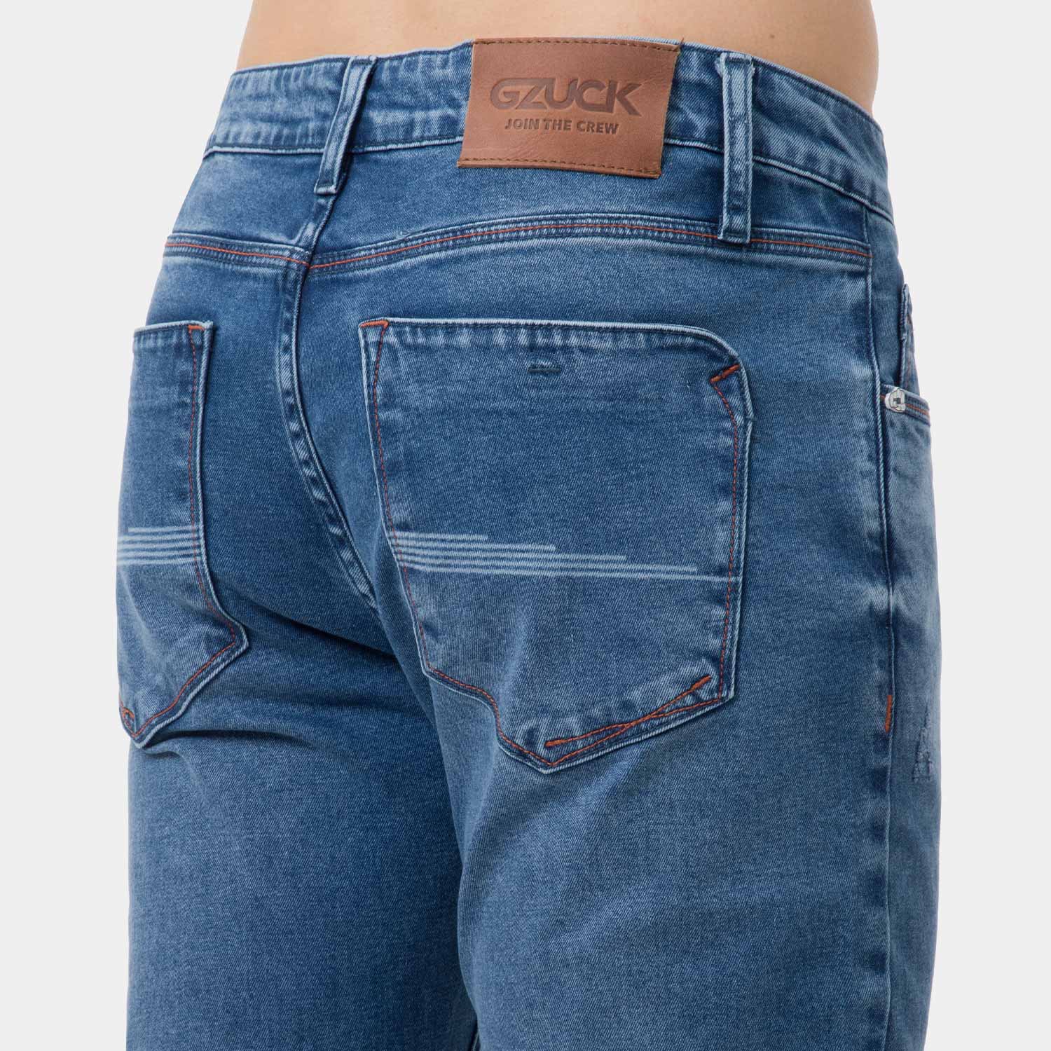 PANTALÓN JEAN DENIM STRETCH HOMBRE GZUCK GJ SERIE -243 - 3