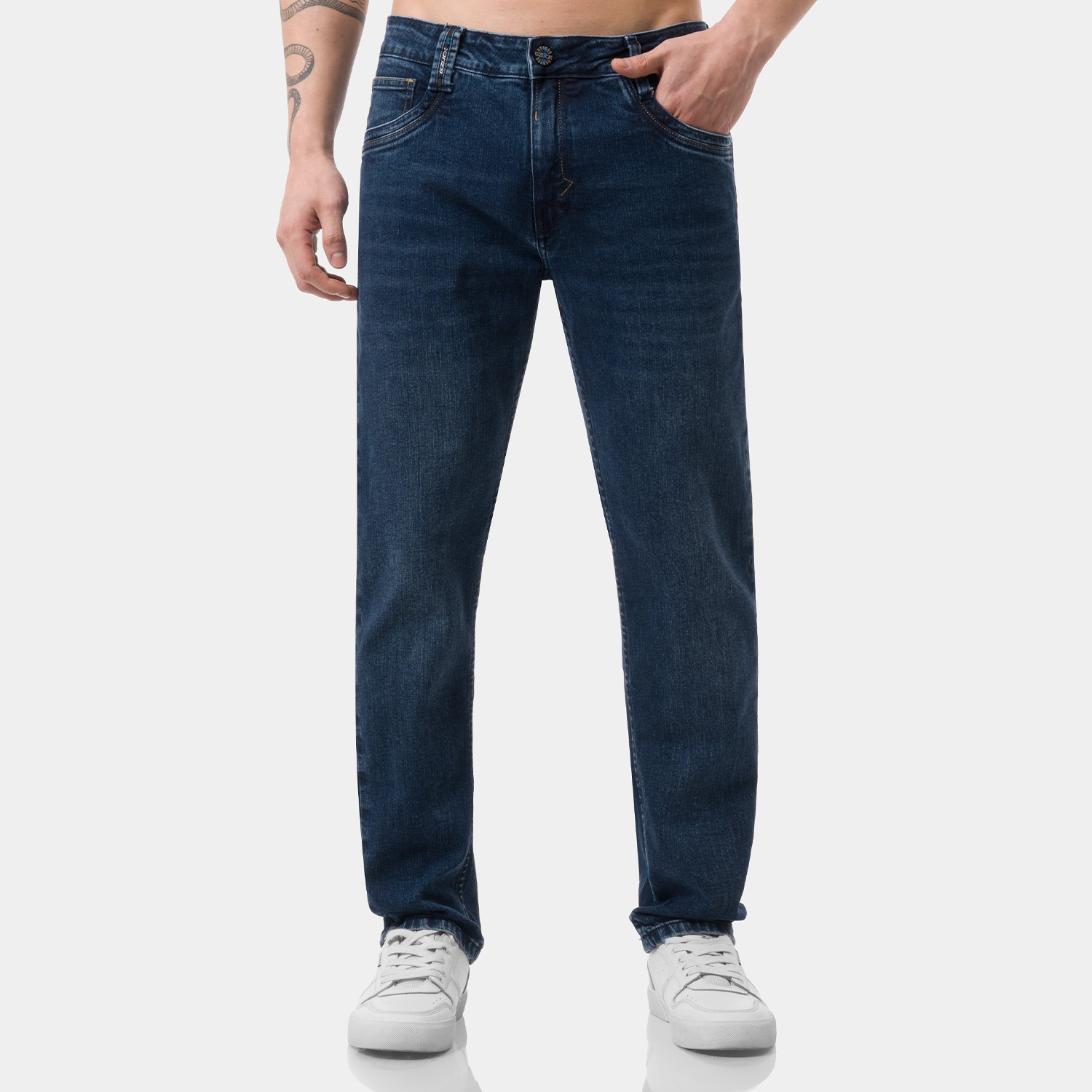 PANTALÓN JEAN DENIM STRETCH HOMBRE GZUCK GJ SERIE - 244 - 1
