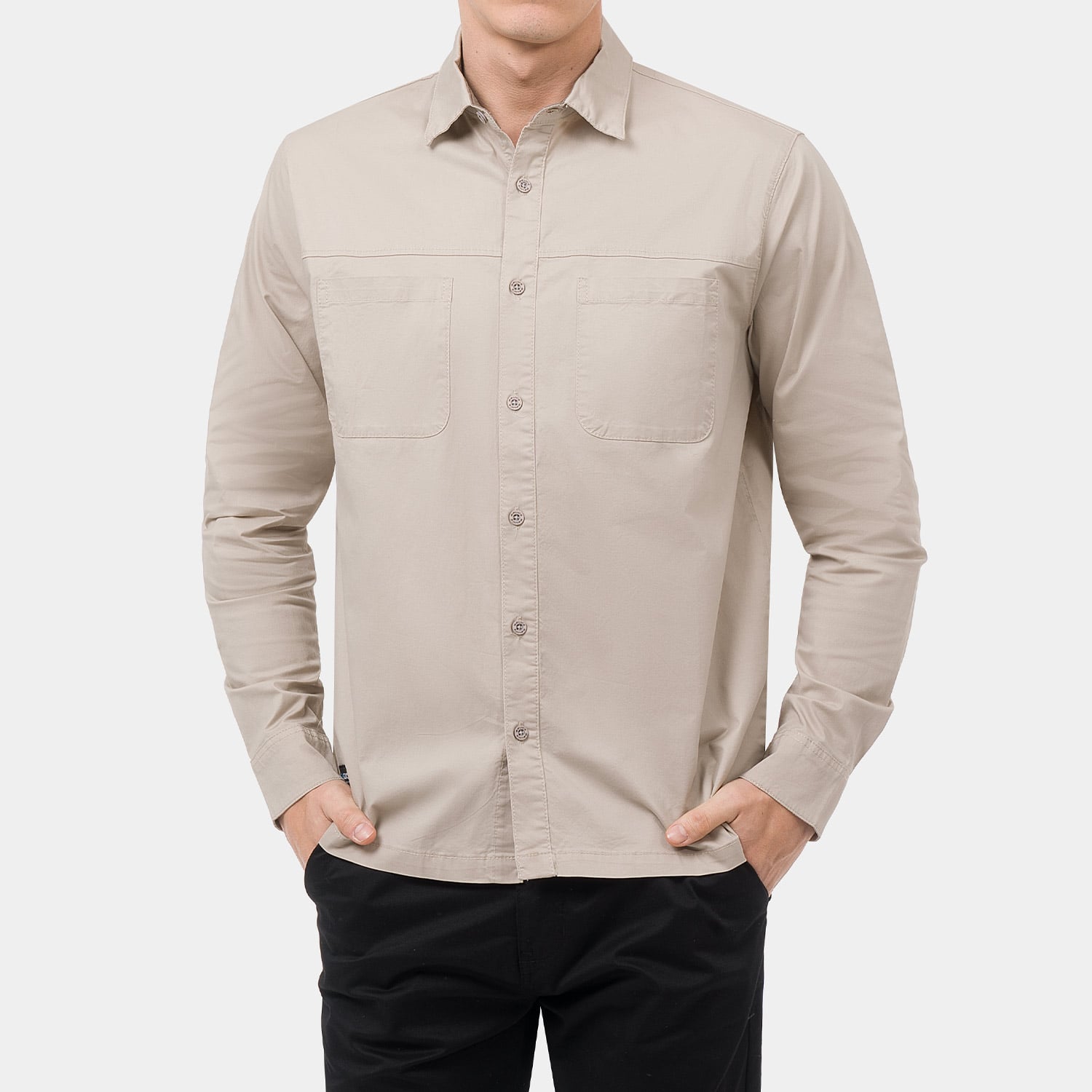 CAMISA TAFETA HOMBRE GZUCK SALFEX - 1