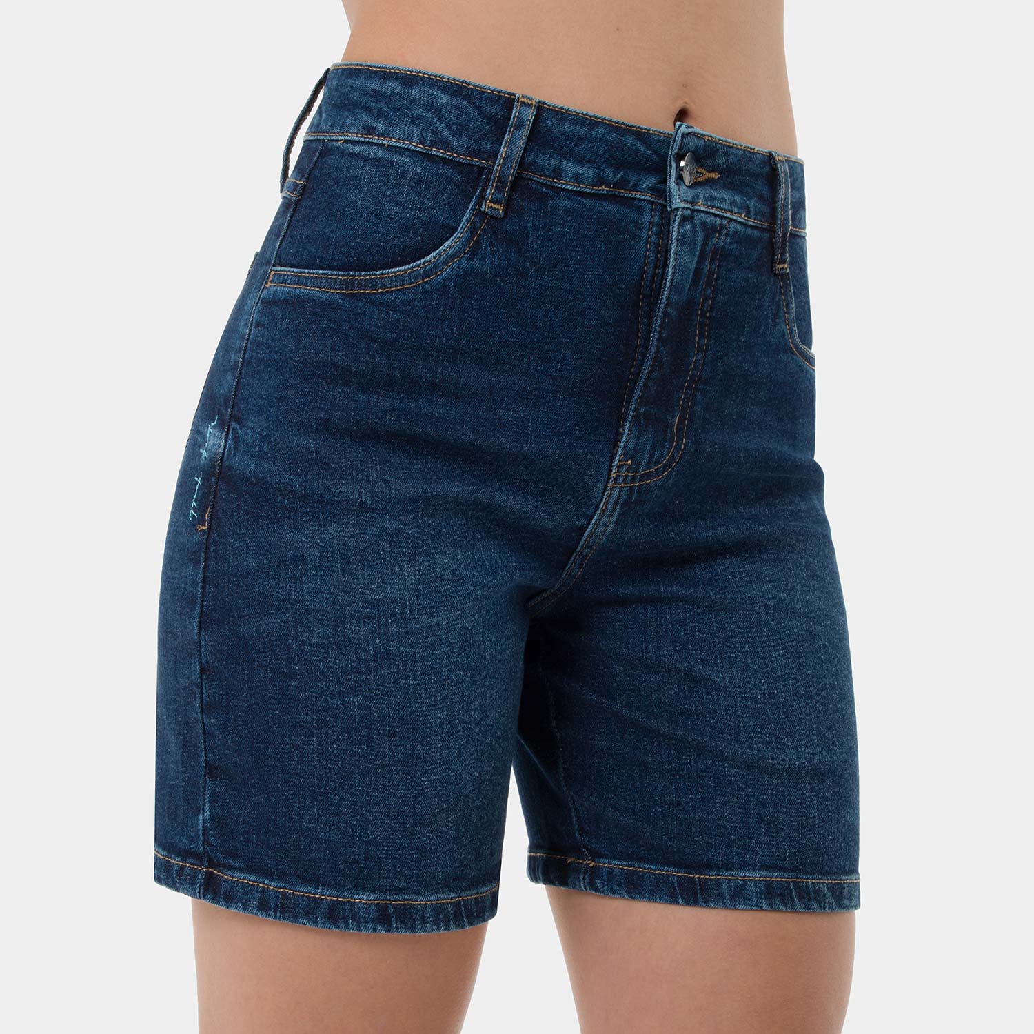 SHORT BERMUDA DENIM STRETCH MUJER GZUCK FANT - 3