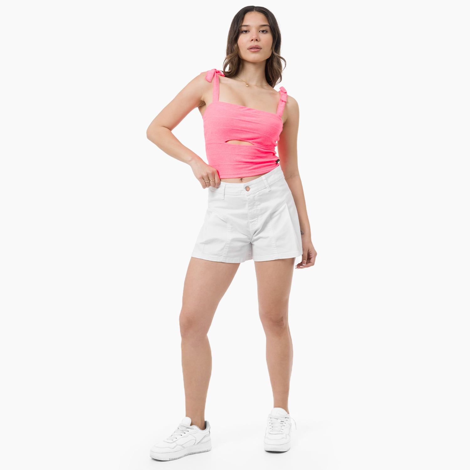 SHORT DRILL STRETCH MUJER GZUCK JAHZARA - 1