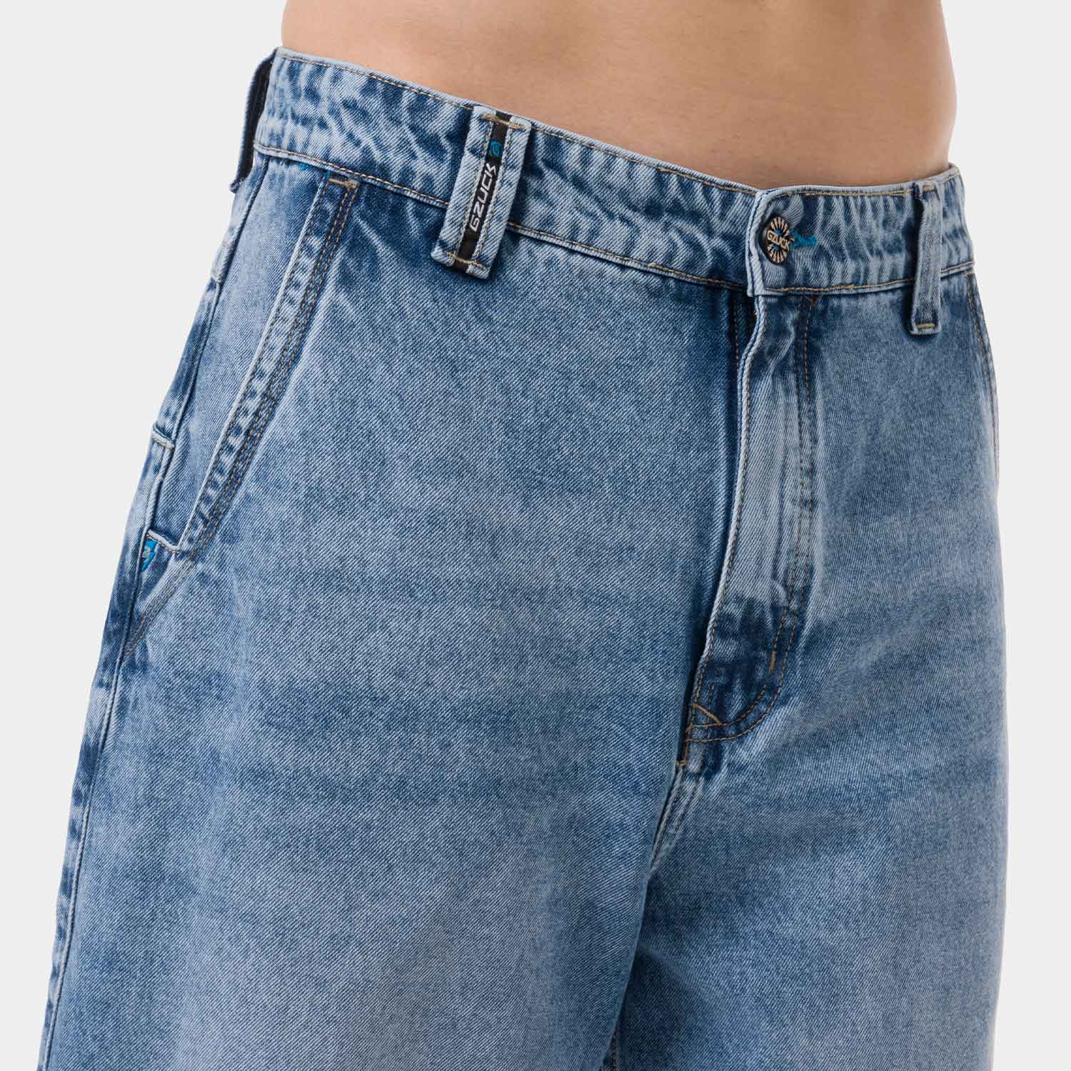 PANTALÓN JEAN DENIM HOMBRE GZUCK PORPUL - 2