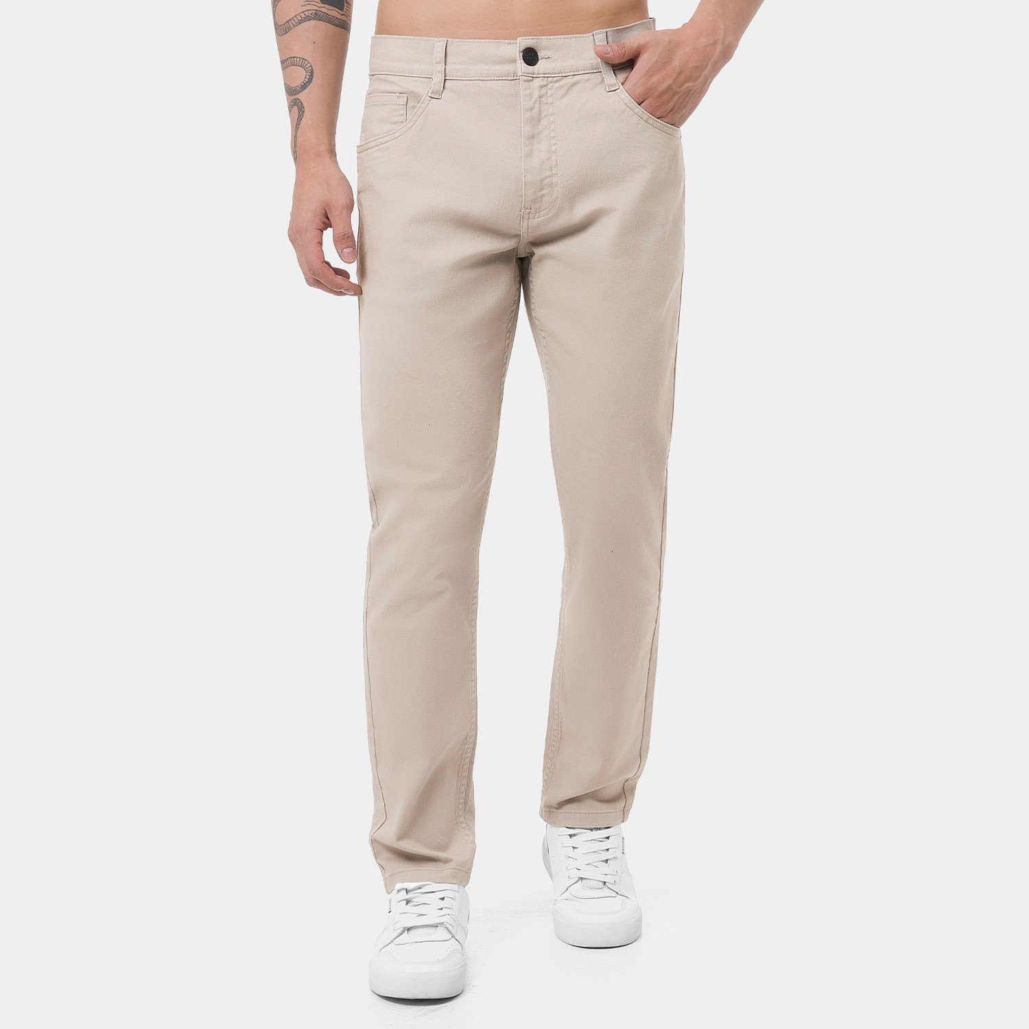 PANTALÓN JEAN BULL DENIM HOMBRE GZUCK NEW RHILOX DRILL - 1