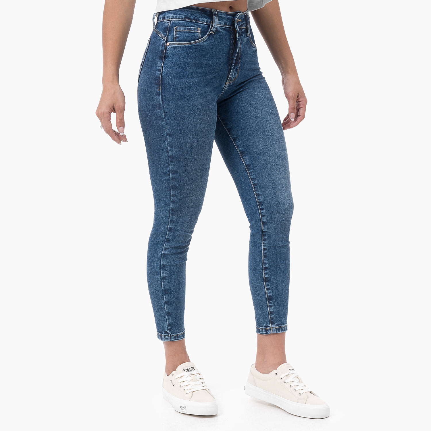 PANTALÓN JEAN PITILLO DENIM STRETCH MUJER GZUCK WHINDA - 2