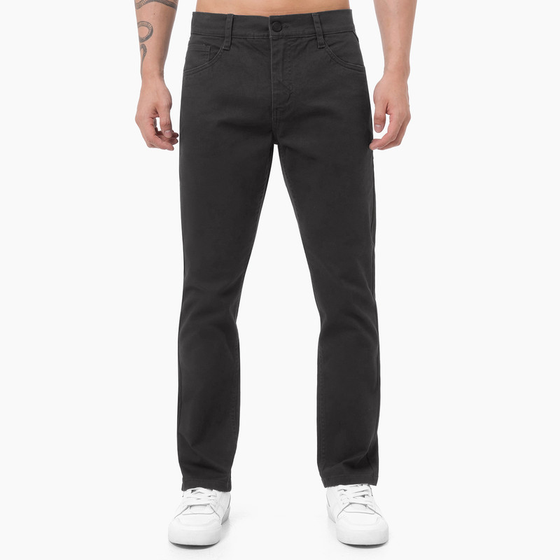 PANTALON CLASICO NEW RHILOX DRILL BULL DENIM HOMBRE - 1