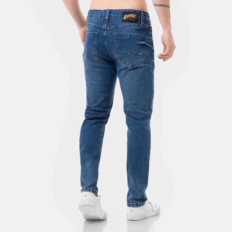 PANTALON MODA GJ SERIE - 254 DENIM STRETCH HOMBRE - 2