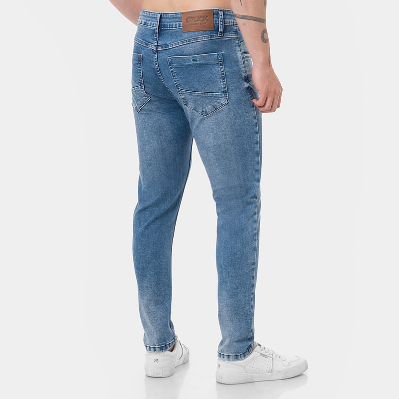 PANTALON MODA GJ SERIE - 258 DENIM STRETCH HOMBRE - 2