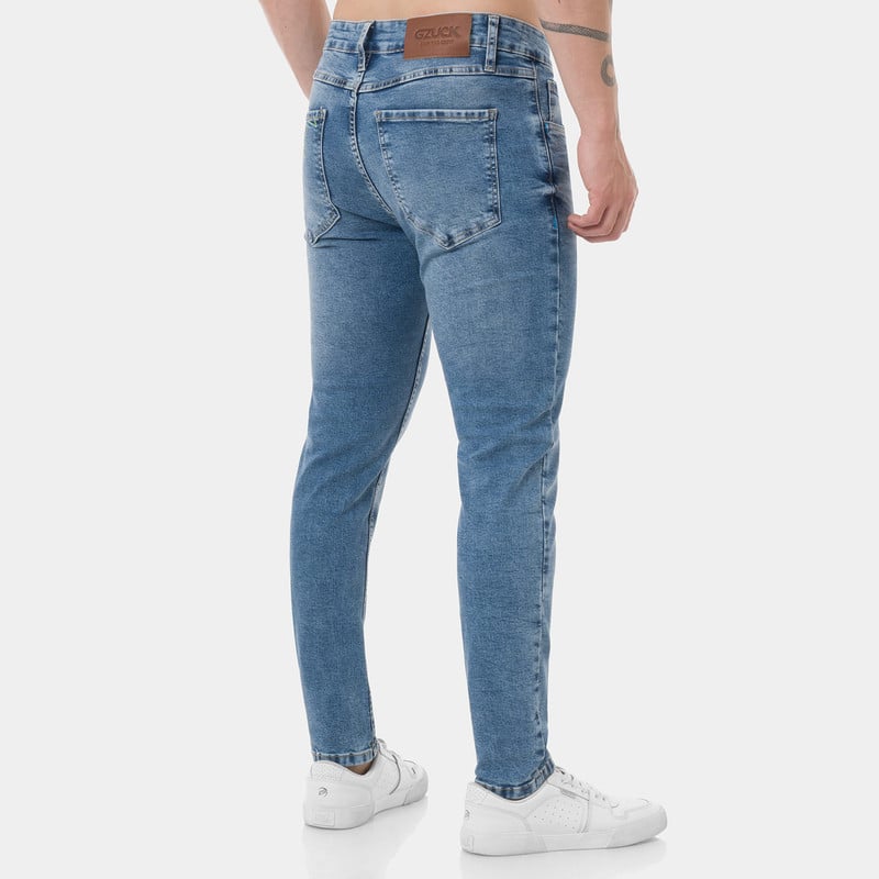 PANTALON MODA GJ SERIE - 259 DENIM STRETCH HOMBRE - 2