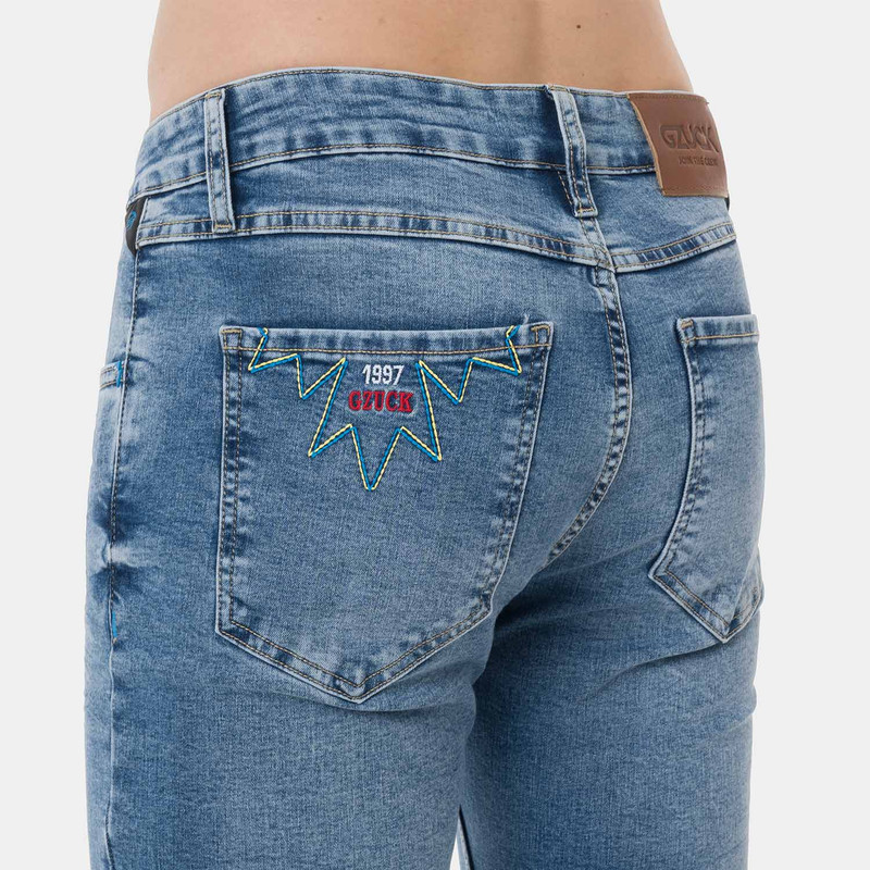 PANTALON MODA GJ SERIE - 259 DENIM STRETCH HOMBRE - 4