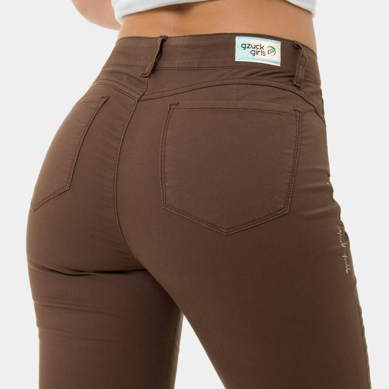PANTALON MODA MENCIS DRILL TAFETA MUJER - 5