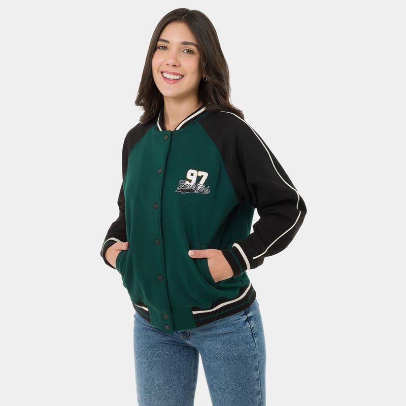 POLERAS ZIPPER MARSIT FRANELA MUJER - 1