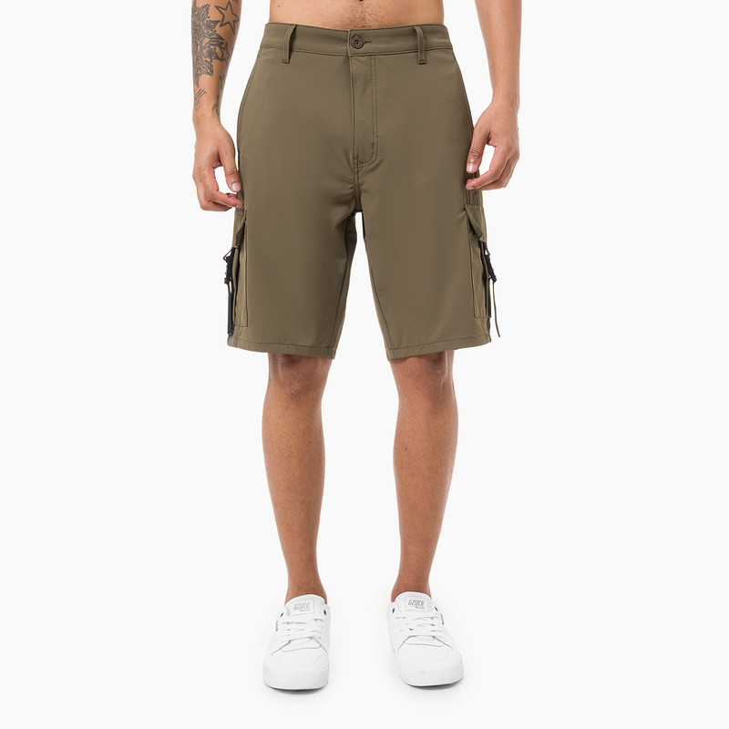 SHORTS BERMUDA CARGO LUKFORD TAFETA HOMBRE - 1