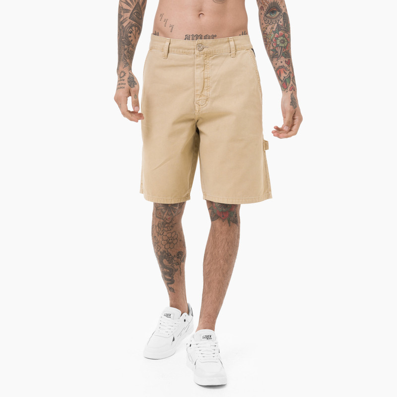 SHORTS BERMUDA CARGO CANVEL DRILL HOMBRE - 1