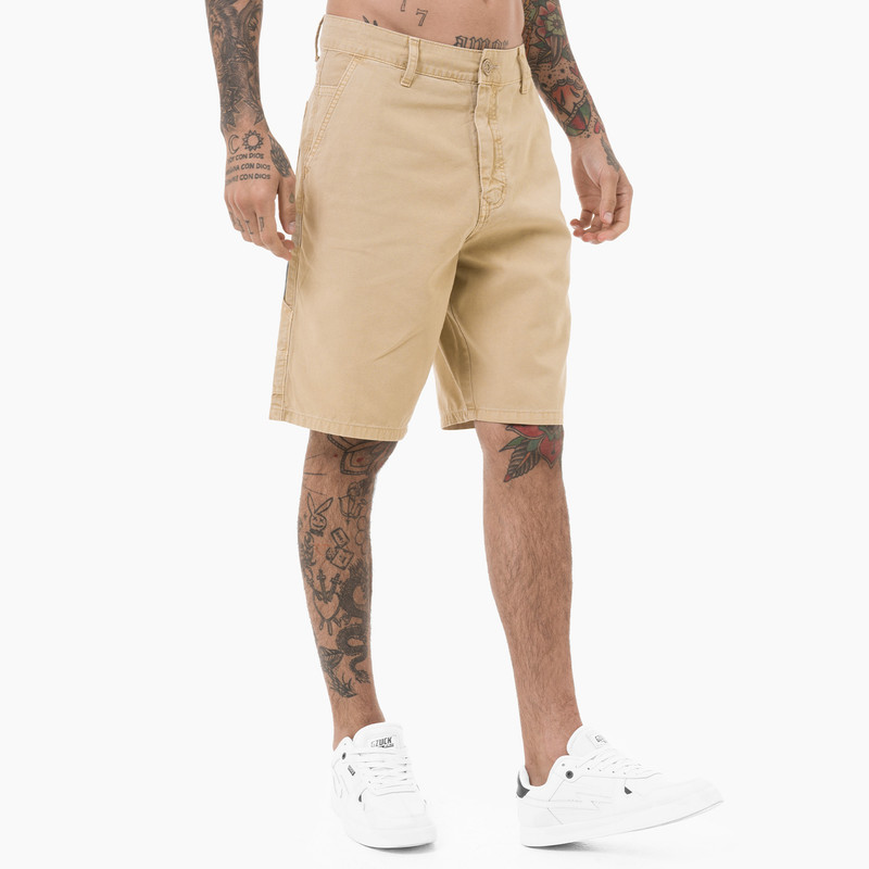 SHORTS BERMUDA CARGO CANVEL DRILL HOMBRE - 2