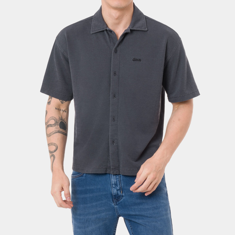 CAMISA MODA RENDRET FRENCH TERRY HOMBRE - 1