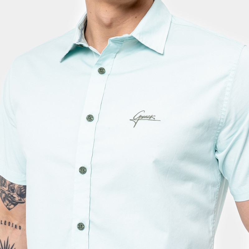 CAMISA MODA GREXON POPELINA STRETCH HOMBRE - 3