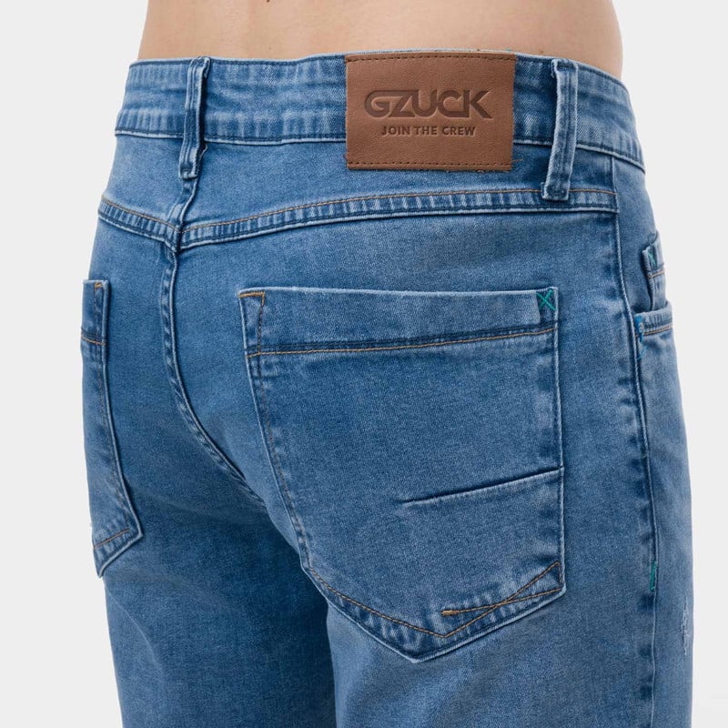 SHORTS WALK SHORT GREEX DENIM STRETCH HOMBRE - 4