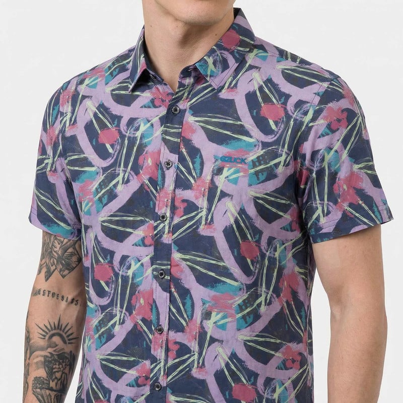 CAMISA MODA COLOR EXPRESION POPELINA HOMBRE - 3