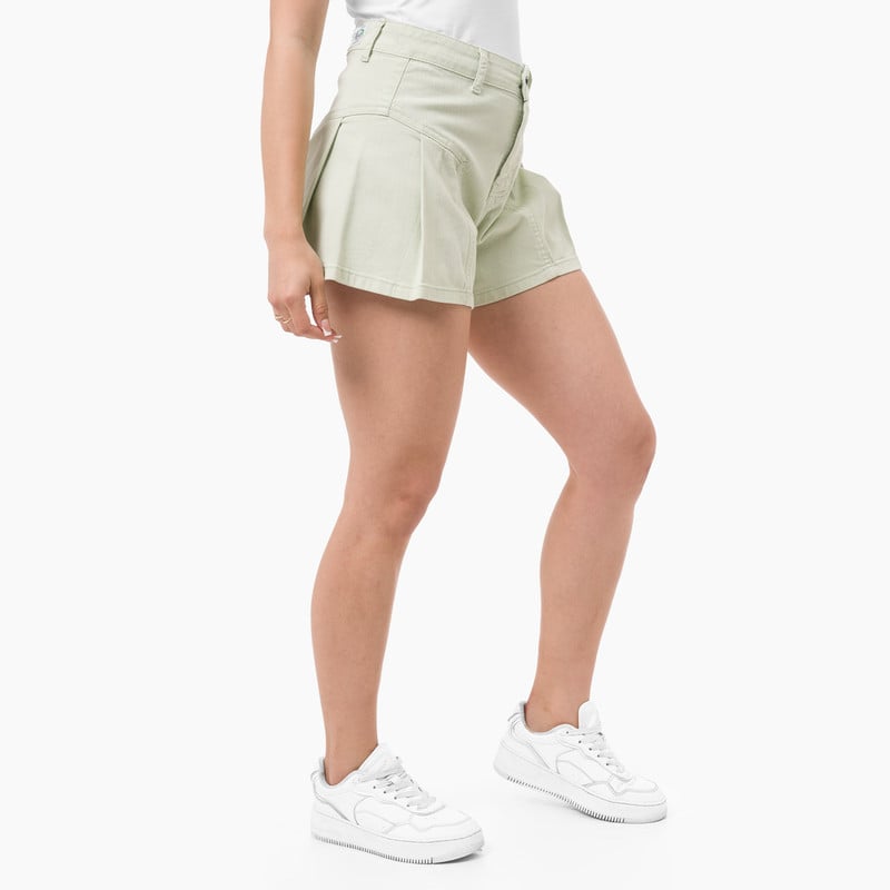 SHORTS SHORT JAHZARA DRILL STRETCH MUJER - 3