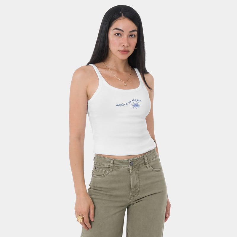 TOPS MODA LOREINE RIB LYCRADO MUJER - 1
