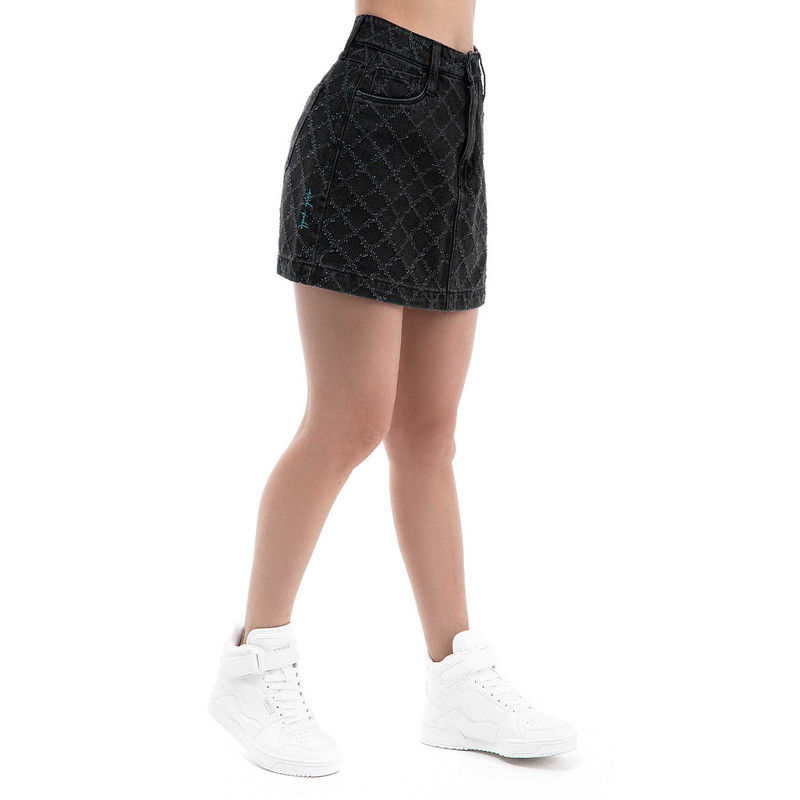 FALDAS FALDA 3/4 BAKYARD DENIM MUJER - 3