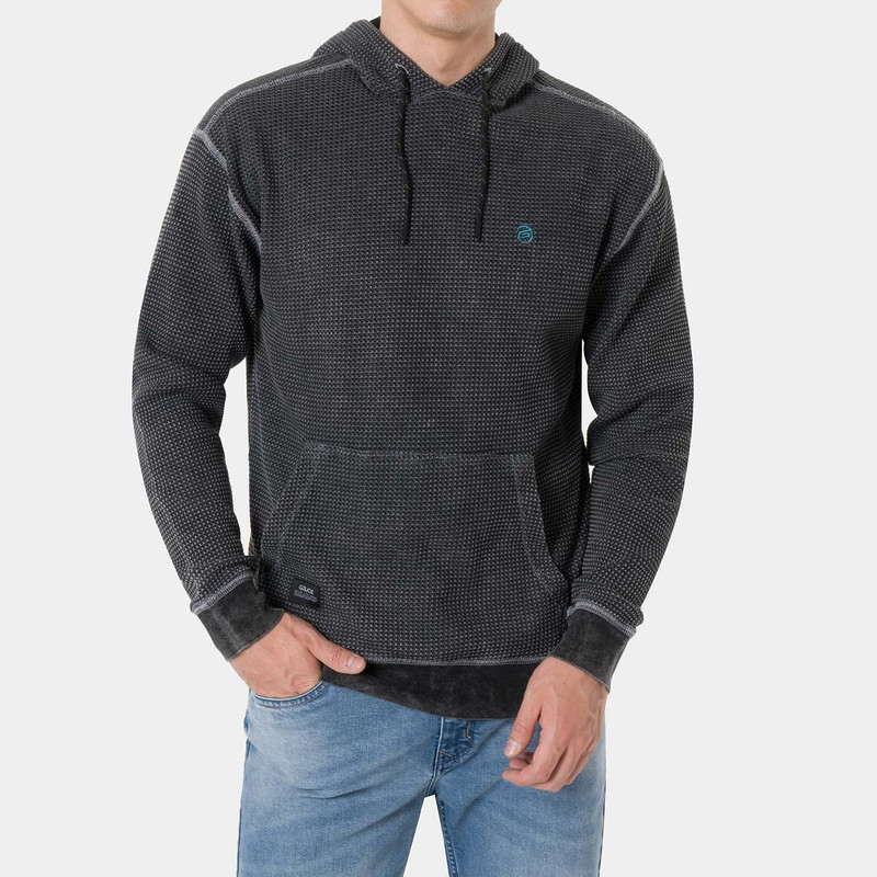 HOODIE WAFLE HOMBRE TICZON - 1