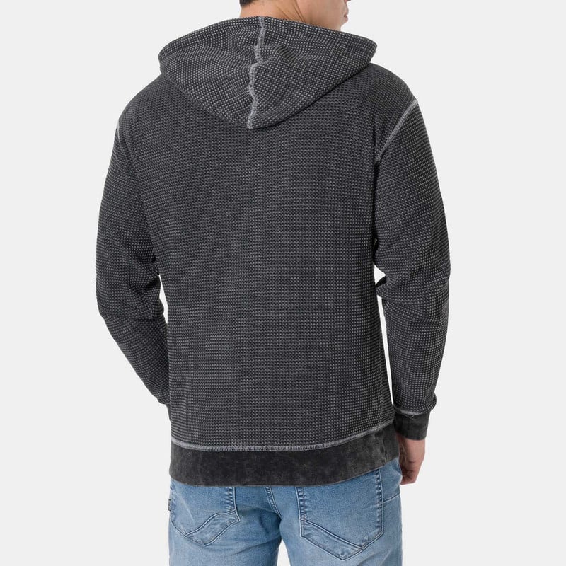 HOODIE WAFLE HOMBRE TICZON - 3