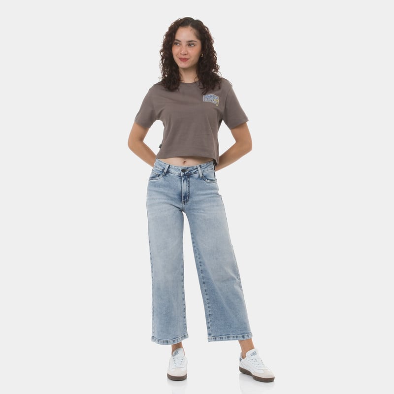 PANTALON DENIM STRETCH MUJER BRUMA - 2