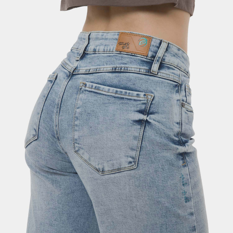 PANTALON DENIM STRETCH MUJER BRUMA - 5