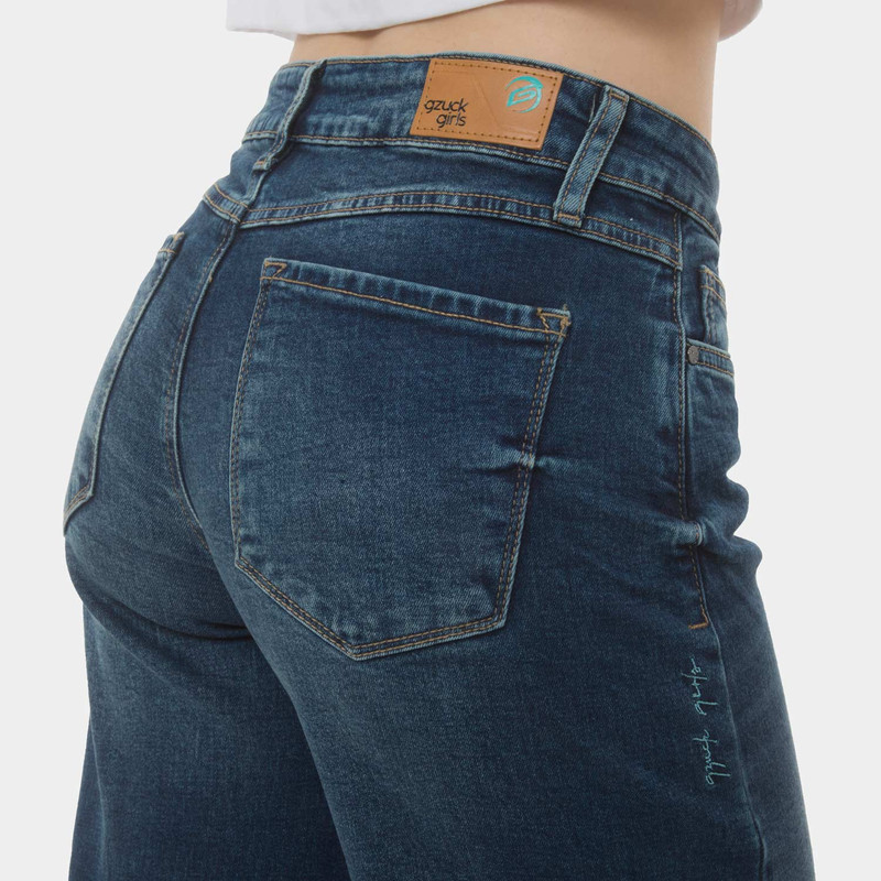 PANTALON DENIM STRETCH MUJER BRUMA - 5