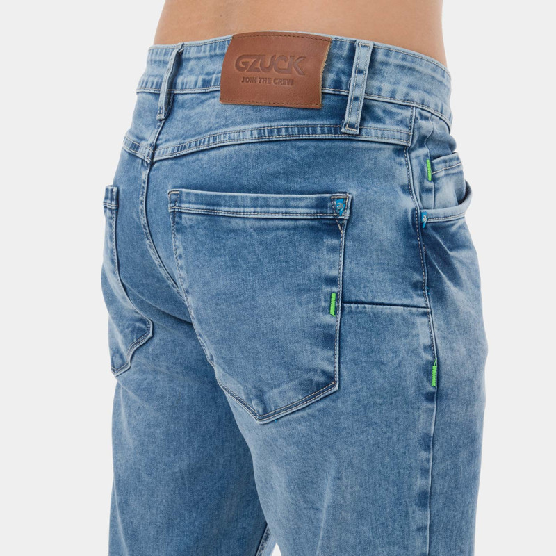PANTALON DENIM STRETCH HOMBRE GJ SERIE -283 - 4