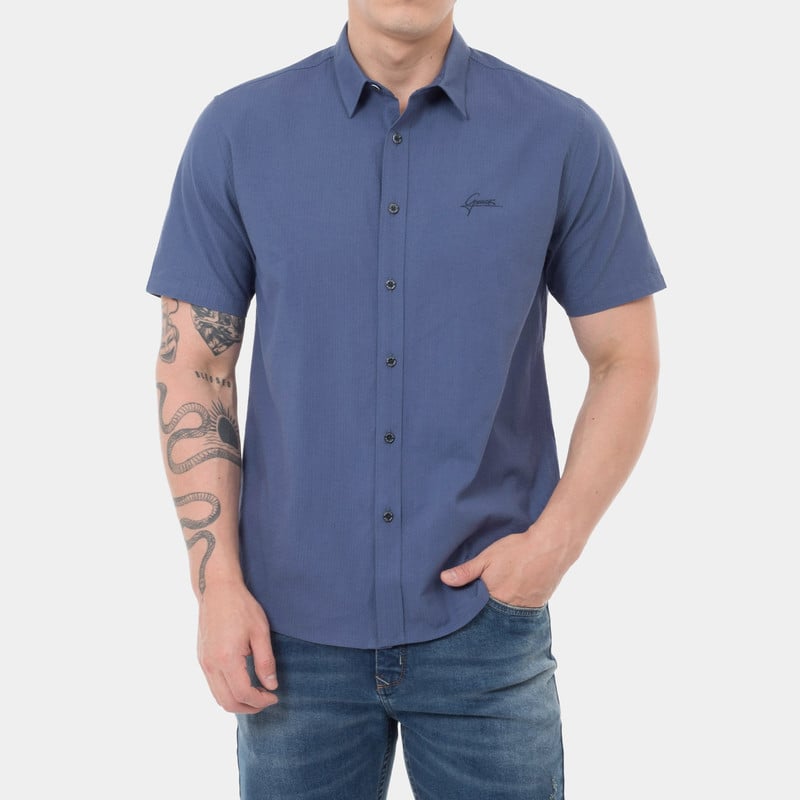CAMISA POPELINA HOMBRE BALWY - 1