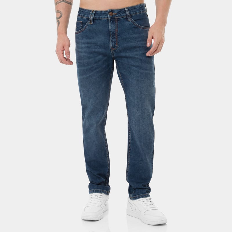 PANTALON DENIM STRETCH HOMBRE GJ SERIE -272 - 1