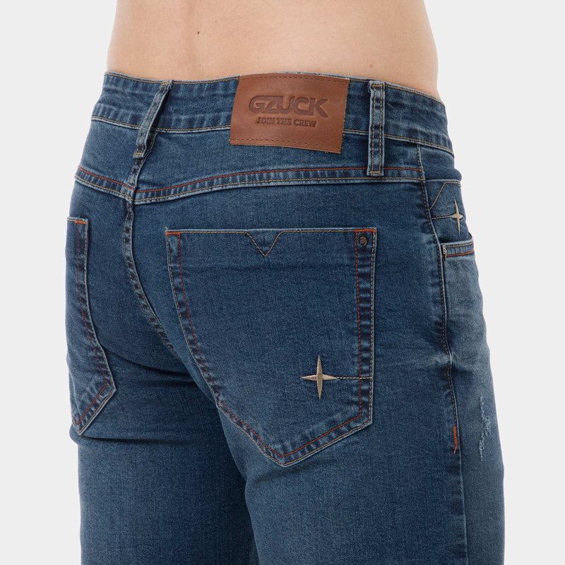 PANTALON DENIM STRETCH HOMBRE GJ SERIE -272 - 4