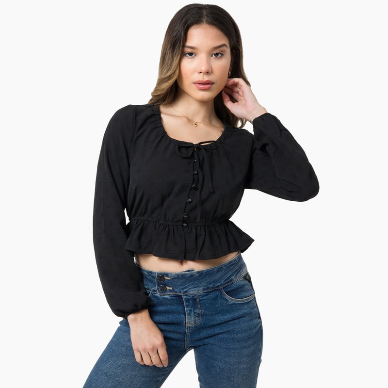 BLUSAS POPELINA MUJER HYKNOMI - 1